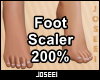 Foot Scaler 200%
