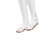 White strap sandals
