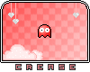:C: Pink Pacman Ghost