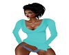 Teal Sweater