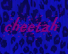 Blue cheetah furkini