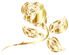 SINGLE GOLD ROSE-2