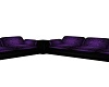 Purple/Black Couch