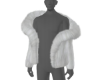 JW White Fur Coat