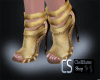 |CS| Gold Sandal