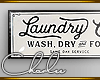 ❤ Laundry Sign