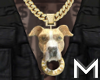 £ Dog Head Chain