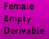 Empty Female VOICEBOX dr