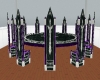 Round Table Purple Silve