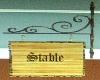 Stable Hanging Sign