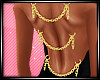 <P>Gold Back Chains