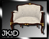 French oak armchair