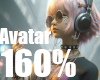 160% Avatar Scale
