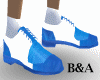 [BA] Blue & White Shoes