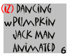 Dancing Jack Pumpkin Man