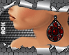 [ack] Red Gems Earrings