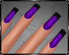 Nails Blk Purple