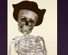 Cowboy Skeleton Fun Funny Loading Sign Hilarious Halloween Cool