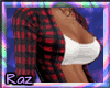 Relaxed fit plaid
