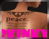 2Knk:: \\// PEACE tattoo