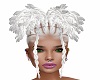 Locs in Bun Snow White