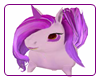 Cute Unicorne Pet purple