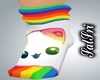 Rainbow Kawaii Socks