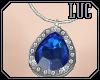 [luc] Necklace S Saphire