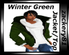 Winter Jacket Green