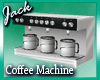 Silver Coffee Machine