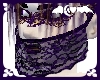 Purple&Black Lace Veil 2