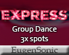 EXPRESS group 3x
