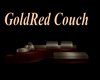 #Goldred couch