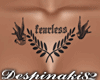 Ds Fearless Chest Tattoo