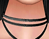 ⓨBlk/Red Boho Pendant