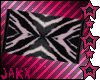 JX Pink Zebra Rug