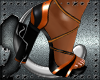 Orange mecanic shoes