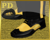 PD| Black/Gold Shoes