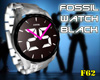 fossil watch black