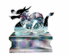 Crystal Dragon Statue