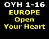 Europe -Open Your Heart