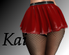 RED PVC MINI W/FISHNETS