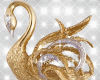 [P] Decorative Gold Swan