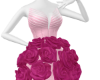 Vi Mila Pink roses dress