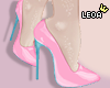 𝙻. | Pink Bunny Heels