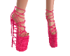 Rosy Strap Platforms
