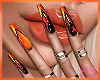 Orange Nails!