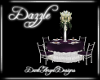 D Purple Wed Guest Table