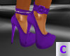 Purple Sizzling Heels