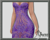 Gia Lace Gown Purple